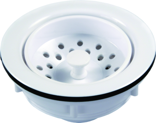 Jr Products Rv Sink Strainer With Pop Up Stopper